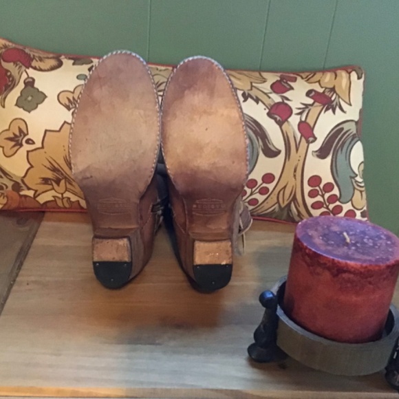 BedStu Mid Calf Tall Ankle Boots Size 8 1/2 - Picture 7 of 12